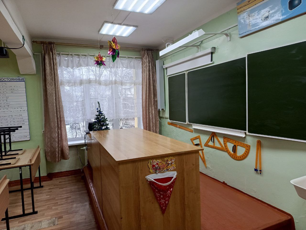 Изображения кабинета физики.